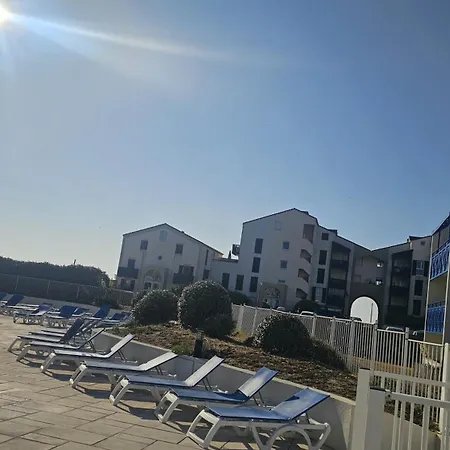 Apartamento Lacanau, Bleu Marine, 2e Etage, Exceptionnels Car Balcon Face Et Vue Ocean Avec Piscine ! Et Avec Parking Reserve
